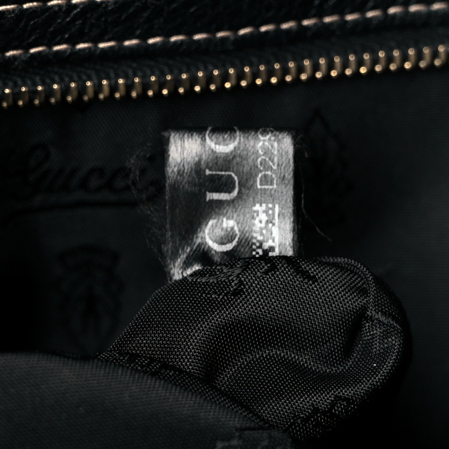 Gucci Dialux Medium Britt Shoulder Bag Black 7 of 10