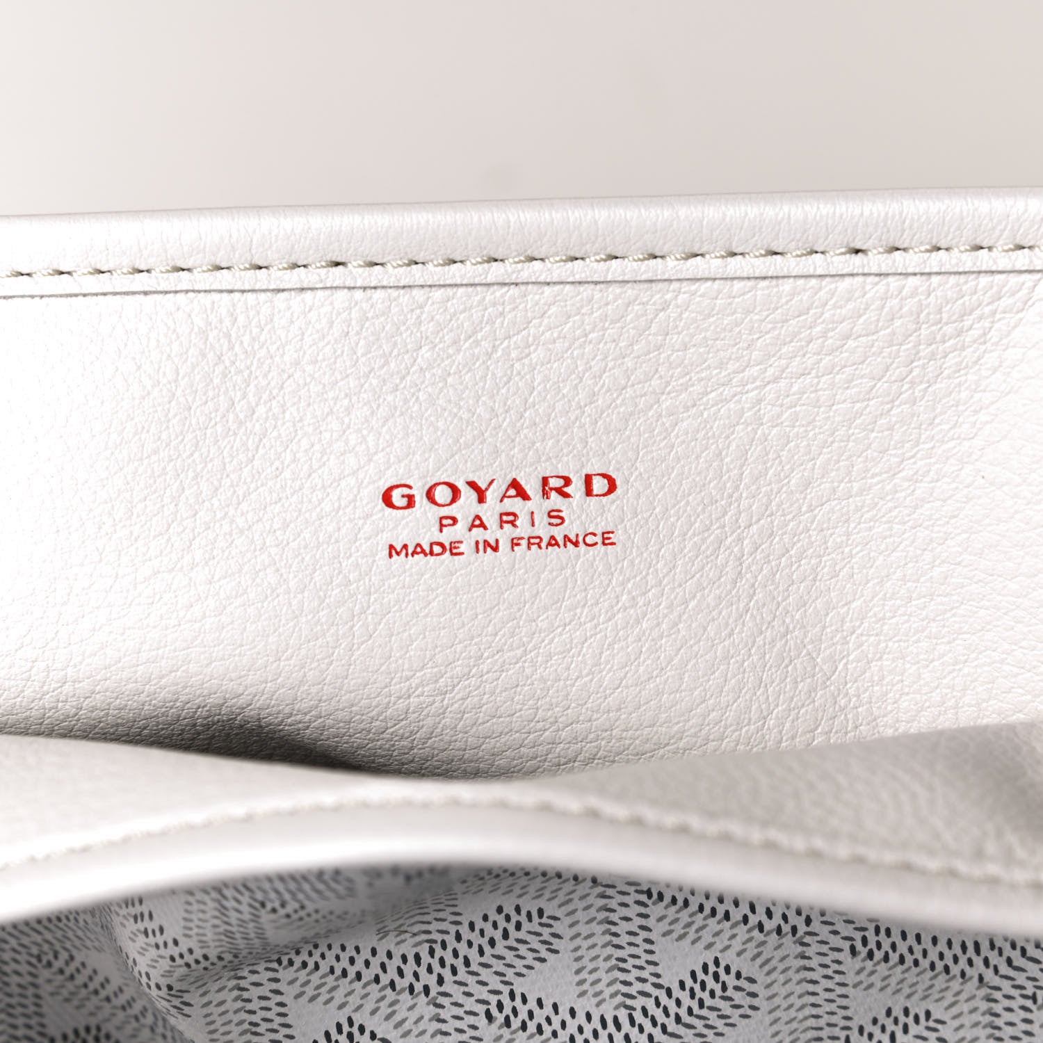 Goyard Goyardine Reversible Mini Anjou White 7 of 10