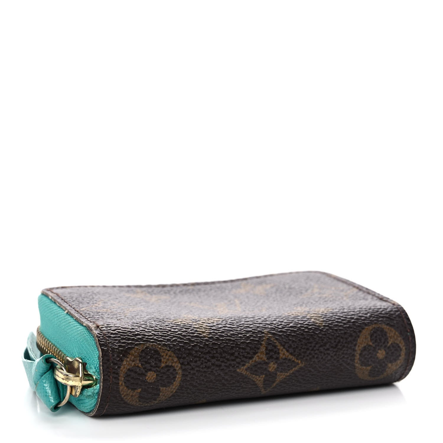 Louis Vuitton Monogram Zippy Multicartes Turquoise 4 of 9