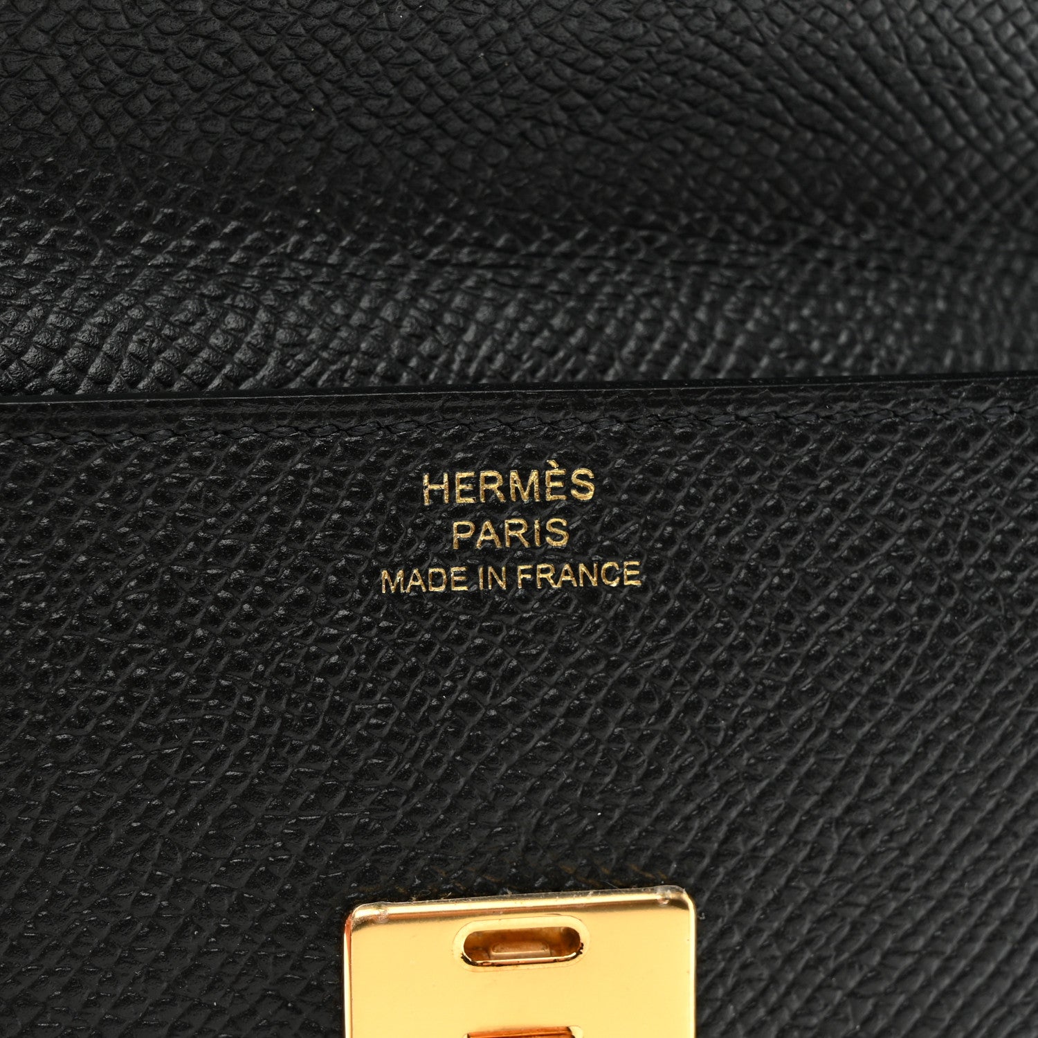 Hermes Epsom Clic Mini Card Holder Black 6 of 8