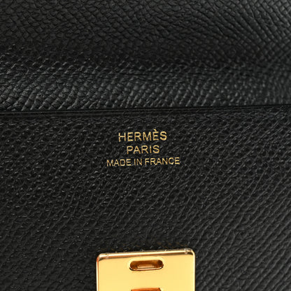 Hermes Epsom Clic Mini Card Holder Black 6 of 8