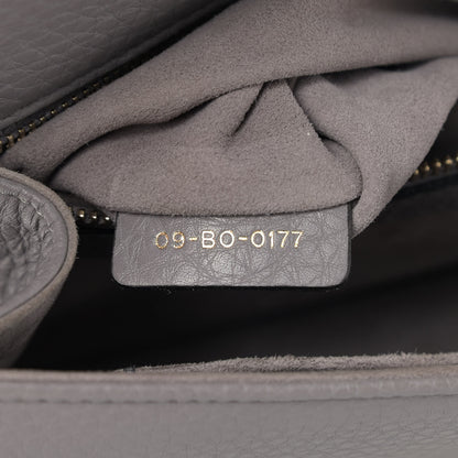 Christian Dior Grained Calfskin Medium Diorama Flap Bag Grey 8 of 10