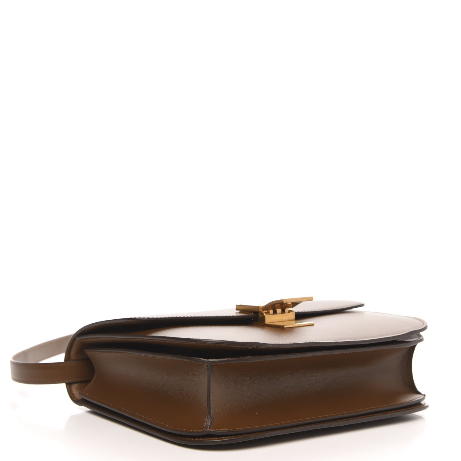 Celine Box Calfskin Medium Classic Box Flap Bag Camel 4 of 9