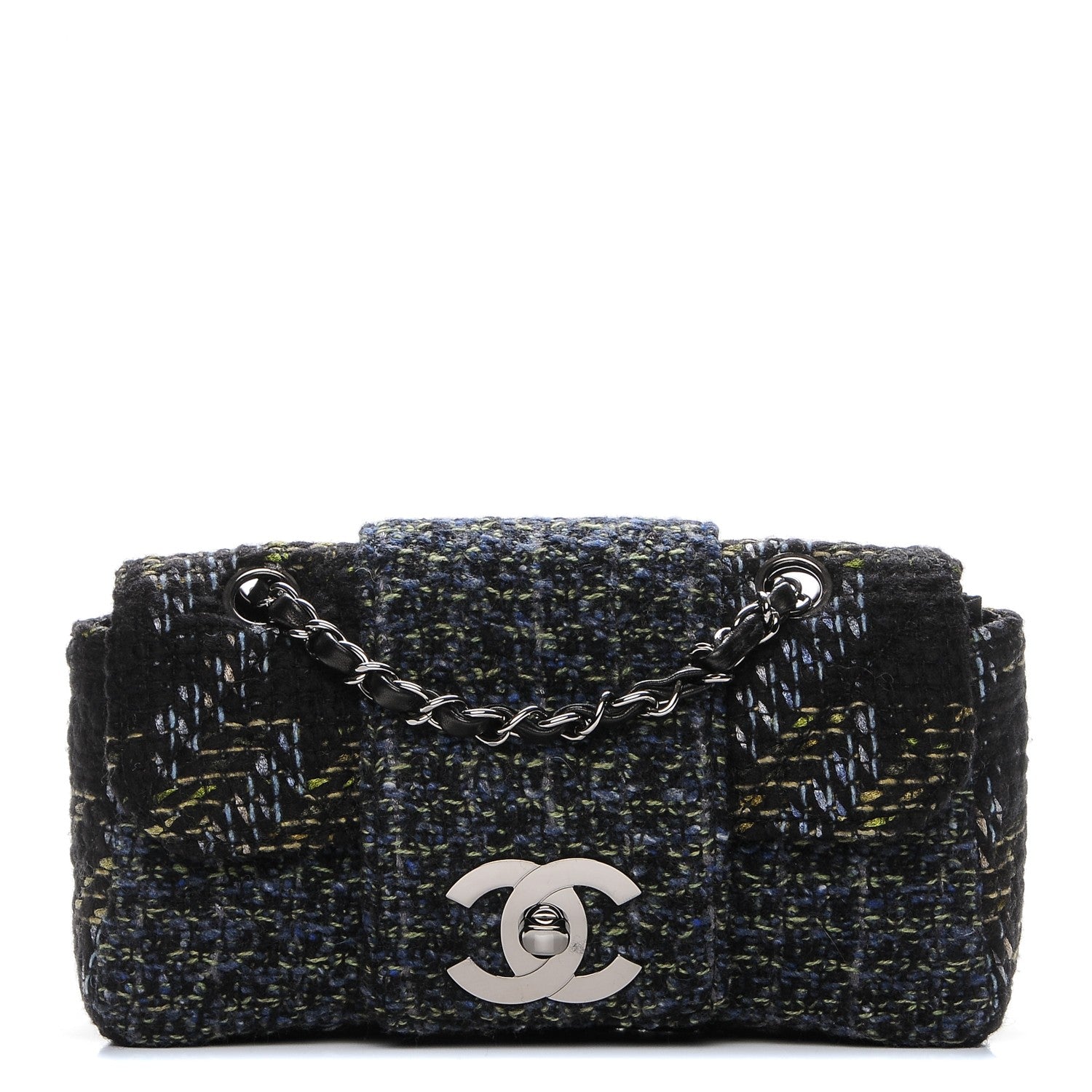 Chanel Tweed Small Fantasy Flap Black 1 of 7
