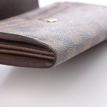 Louis Vuitton Damier Ebene Sarah Wallet 13 of 15