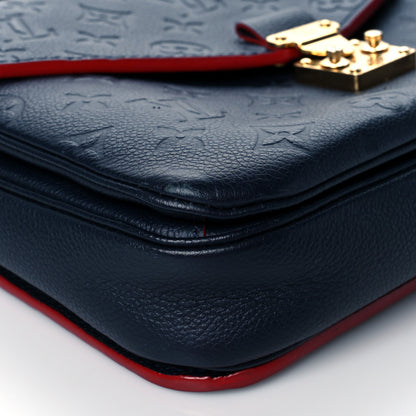 Louis Vuitton Empreinte Pochette Metis Marine Rouge 8 of 9