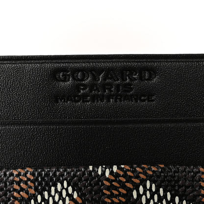 Goyard Goyardine Saint Sulpice Card Holder Black 6 of 7