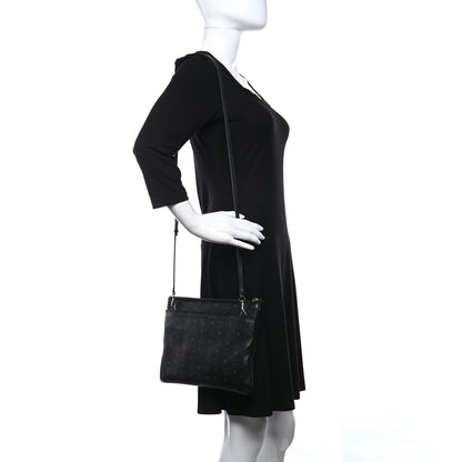 MCM Visetos Crossbody Pouch Black 2 of 10