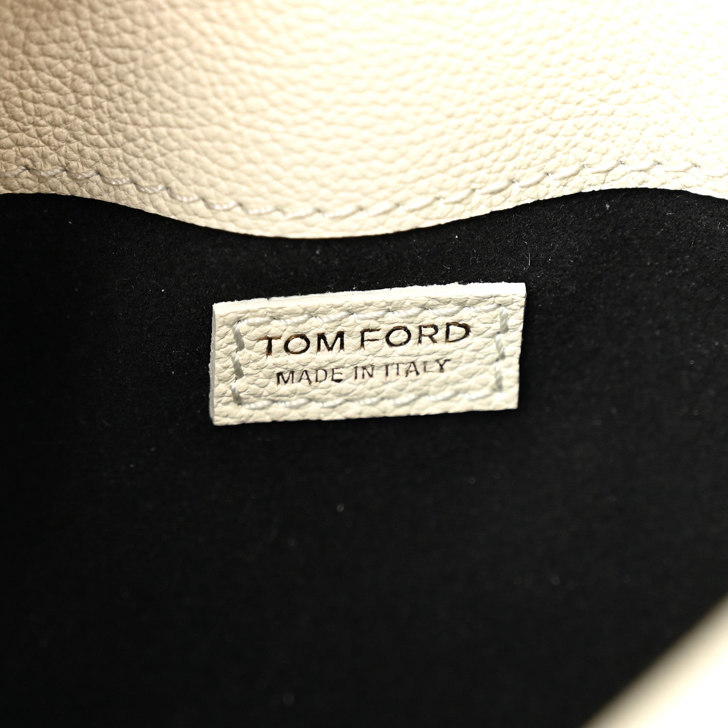 Tom Ford Grained Calfskin Mini TF Hobo White 6 of 9