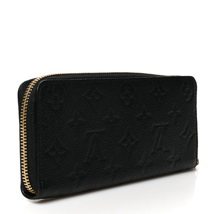 Louis Vuitton Empreinte Clemence Wallet Black 3 of 7
