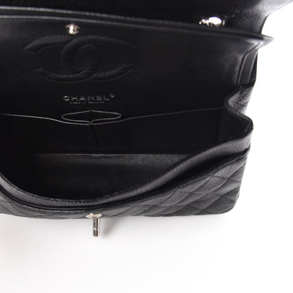 Chanel Caviar Quilted Medium Double Flap Black 5 of 10
