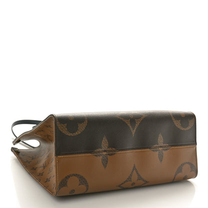 Louis Vuitton Reverse Monogram Giant Onthego MM 4 of 9