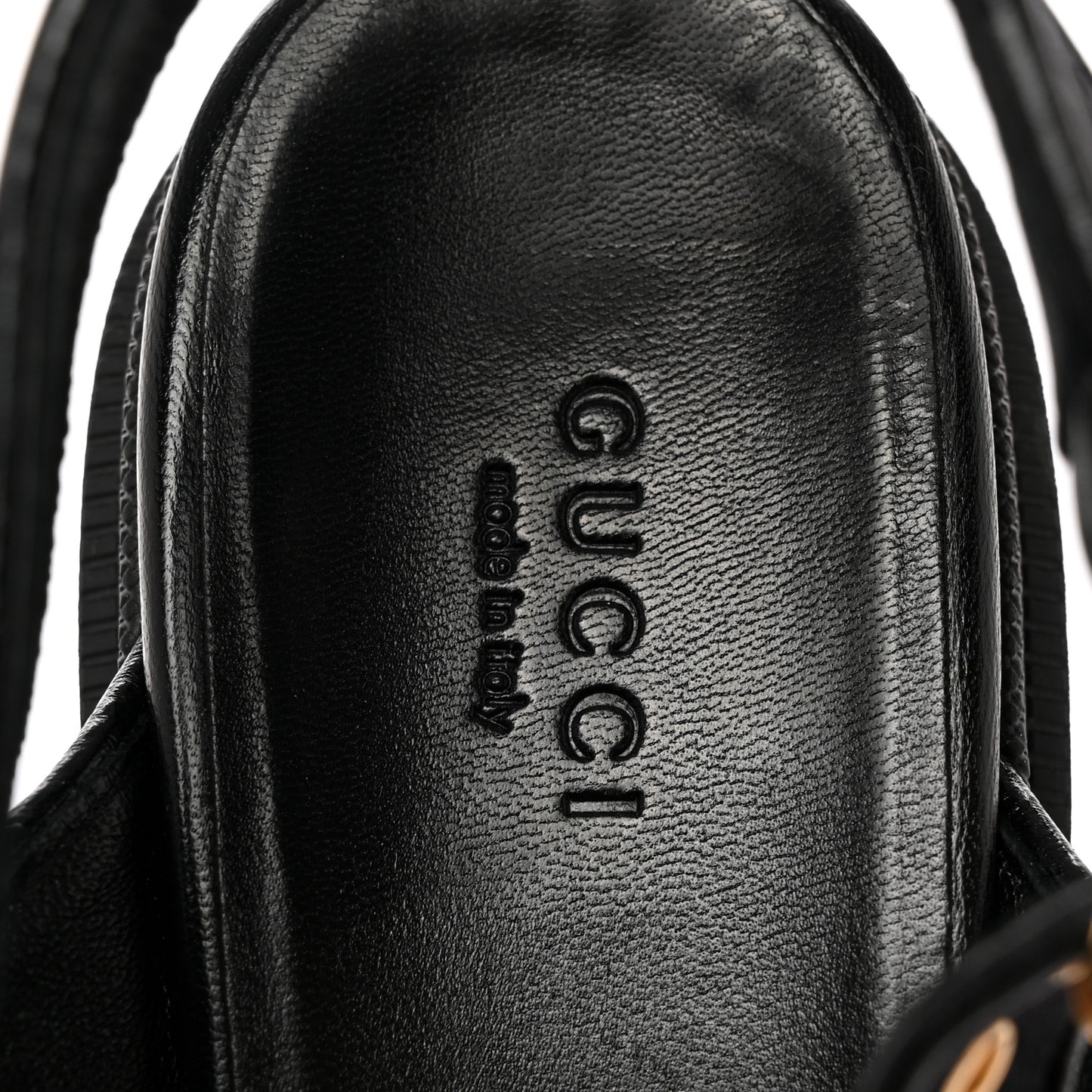 Monogram Granada Kid Trip 40/72mm Lug Sole Sandals 40.5 Black
