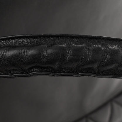 Chanel Lambskin Quilted CC Shopping Tote Black 12 of 15