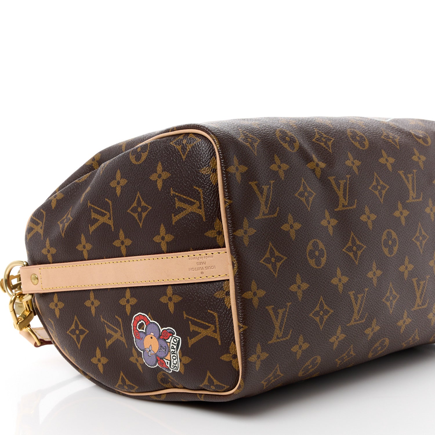 Louis Vuitton Monogram World Tour Speedy Bandouliere 30 10 of 11
