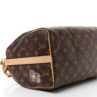 Louis Vuitton Monogram World Tour Speedy Bandouliere 30 10 of 11