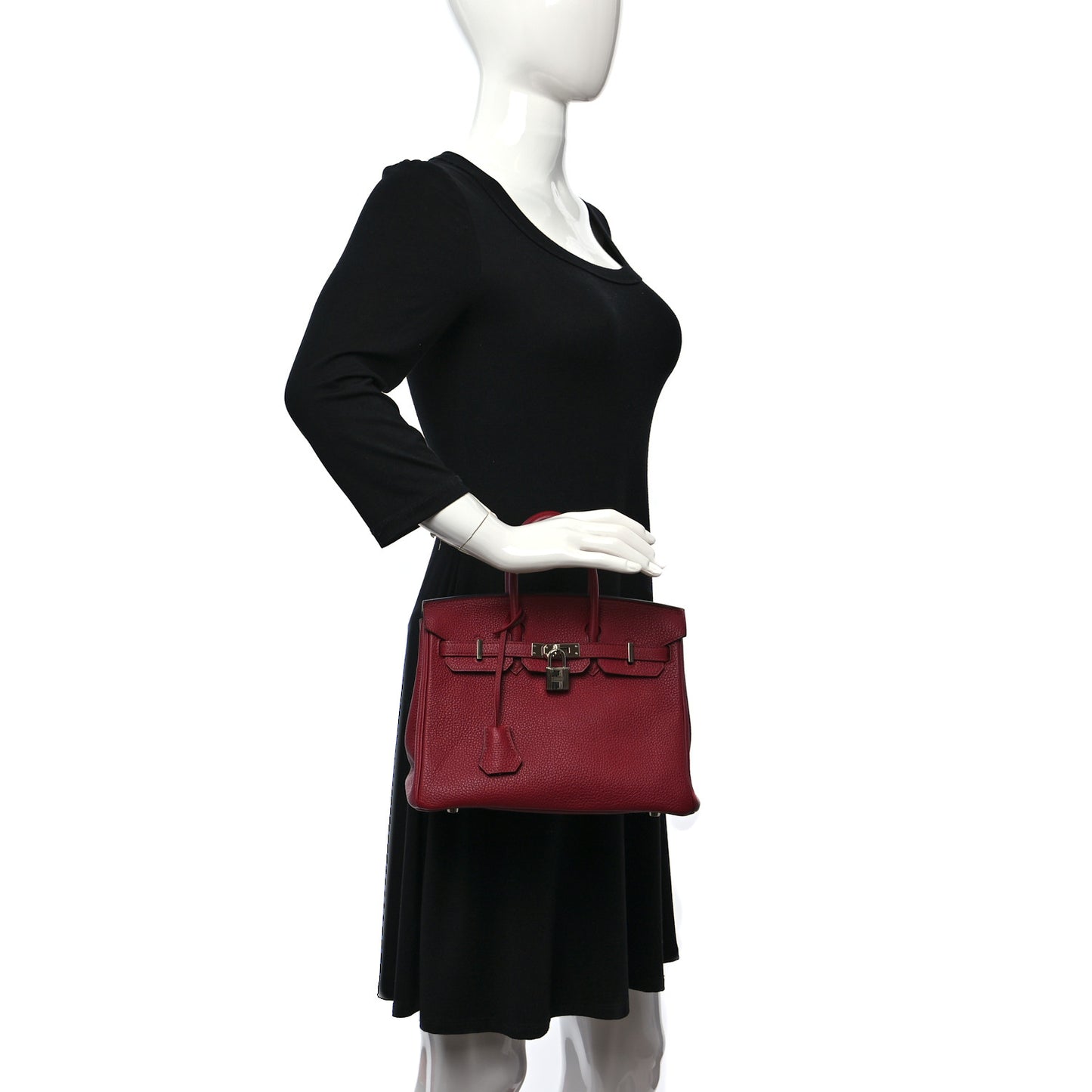 Togo Birkin 25 Rouge Grenat