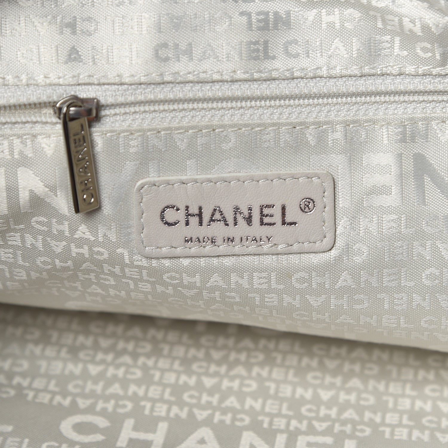 Chanel Lambskin Contrast Stitch Shoulder Bag Black 8 of 11