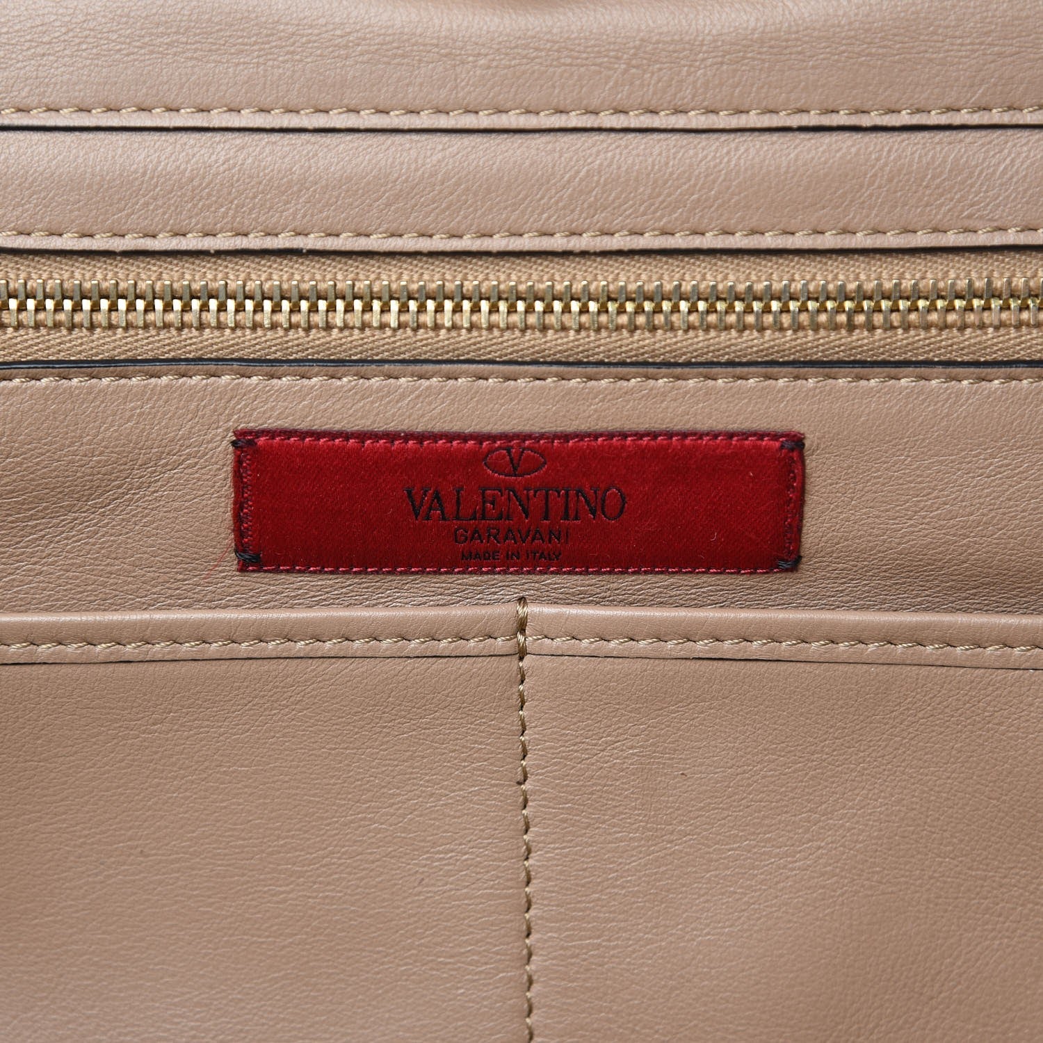 Valentino Garavani Vitello Medium Rockstud Tote Alpaca 7 of 8