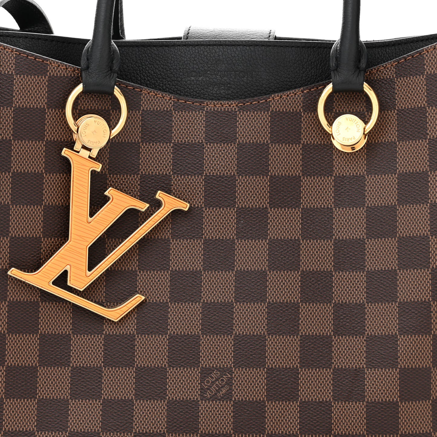 LOUIS VUITTON Damier Ebene LV Riverside Black