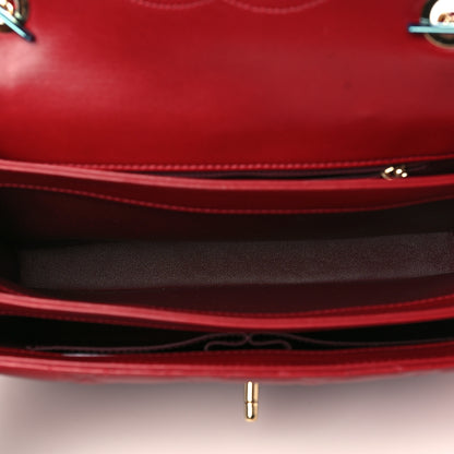 Chanel Lambskin Quilted Medium Trendy CC Flap Dual Handle Bag Red 5 of 9