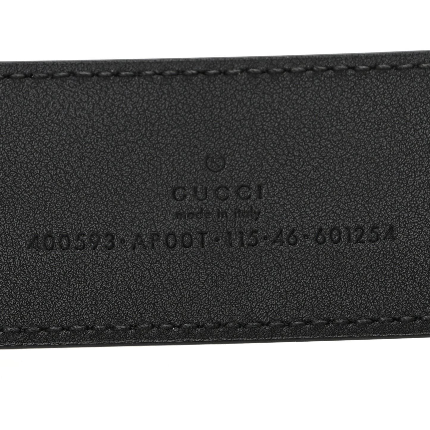 Calfskin Double G 40mm Belt 115 46 Black
