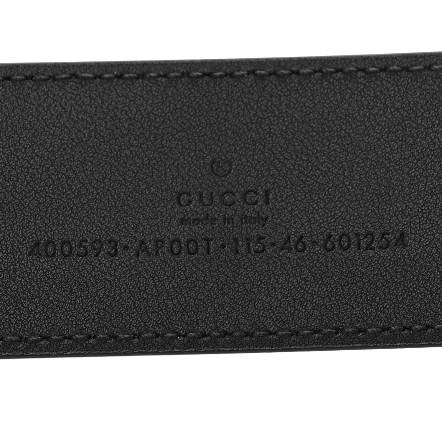Gucci Calfskin Double G 40mm Belt 115 46 Black 5 of 6