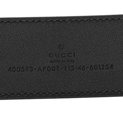 Gucci Calfskin Double G 40mm Belt 115 46 Black 5 of 6