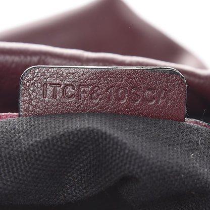 Burberry Calfskin House Check Little Crush Deep Claret 7 of 9