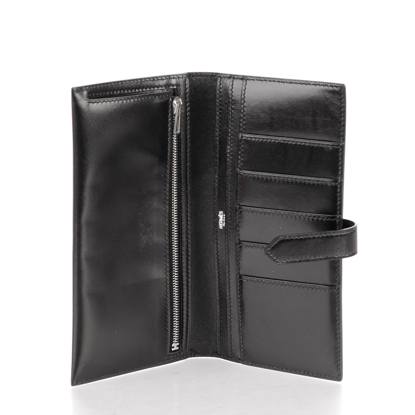 Box Bearn Gusset Wallet Black