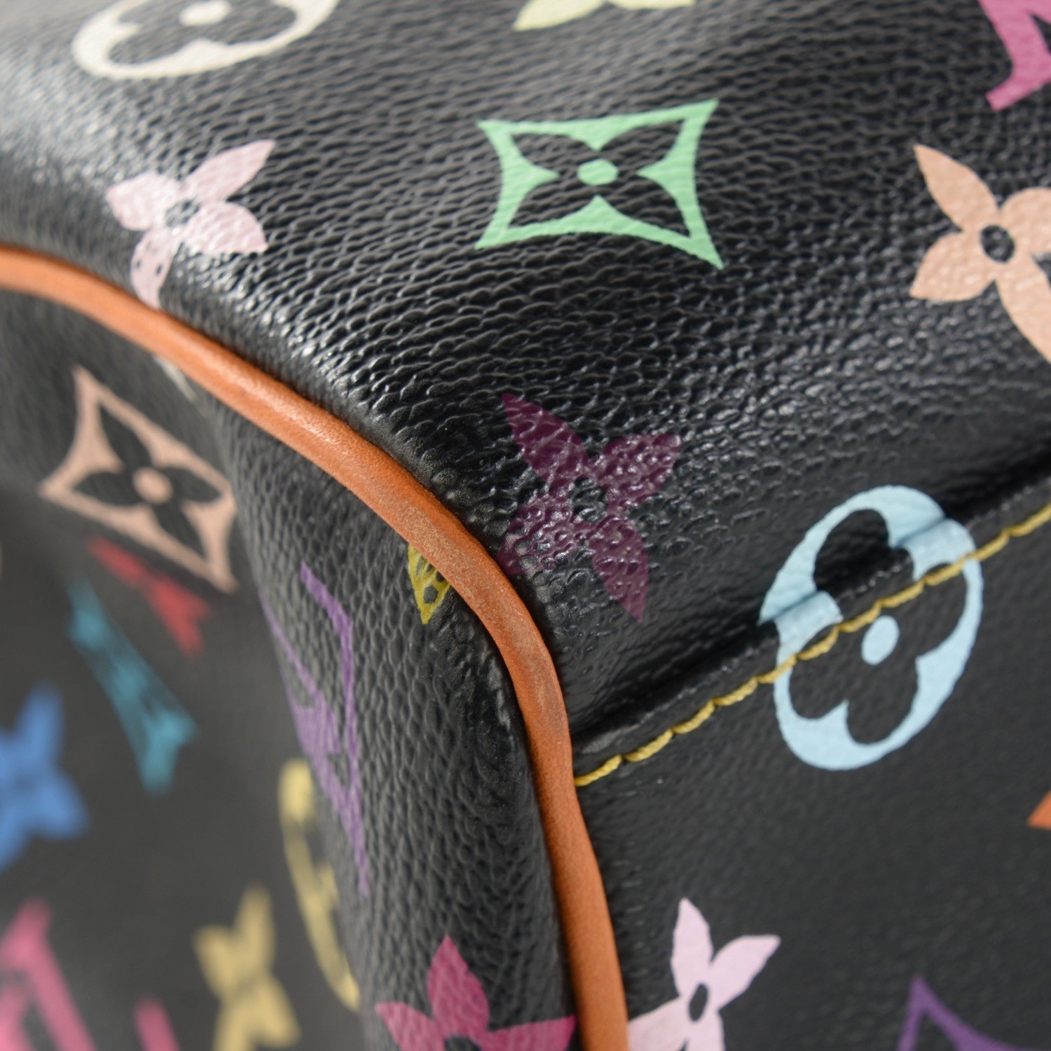 Louis Vuitton Monogram Multicolor Aurelia MM Black 2 of 12