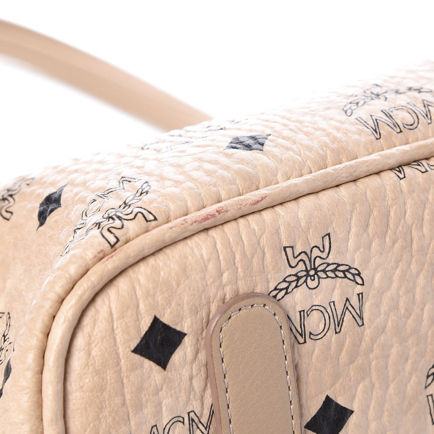 Visetos Medium Liz Reversible Shopper Tote Beige