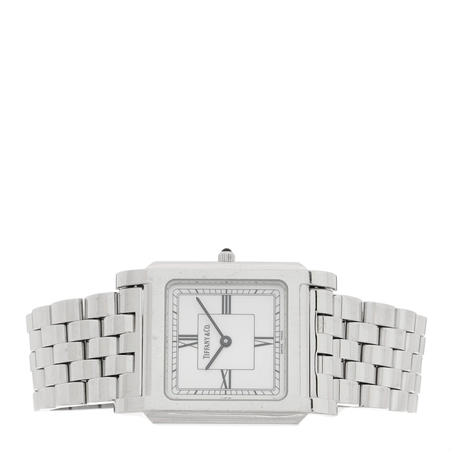 Stainless Steel 28mm Classic Square Quartz Watch
