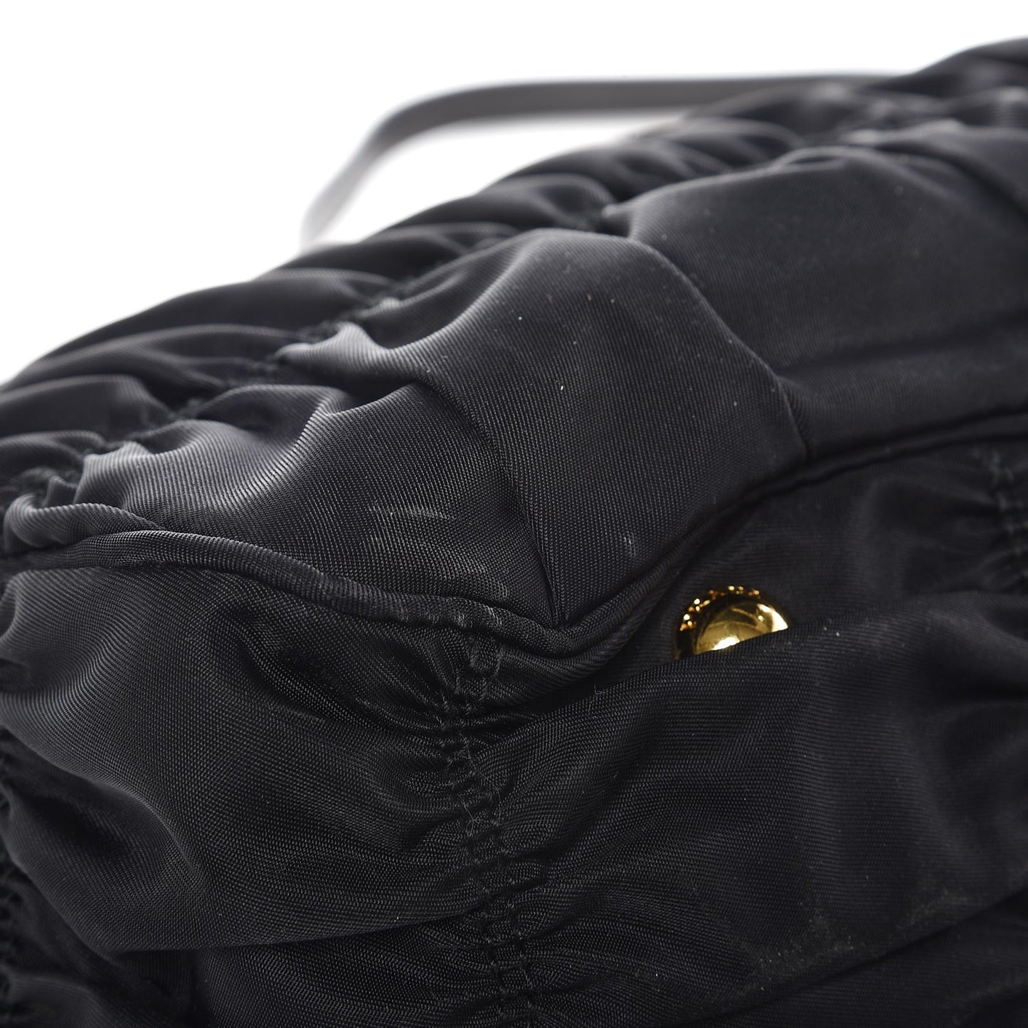 Tessuto Nylon Gaufre Tote Black