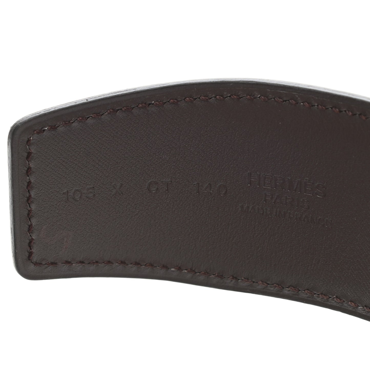 Epsom 42mm Constance H Belt 105 Black Havane