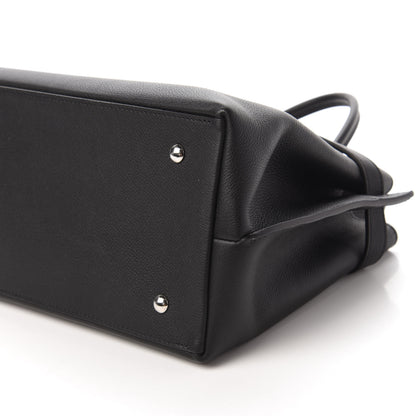 Louis Vuitton Calfskin Lockme Day Black 7 of 10