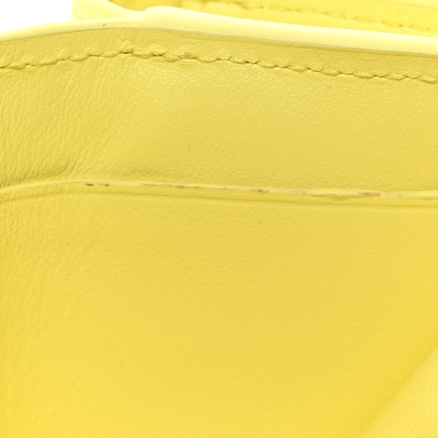 Bottega Veneta Nappa Intrecciato Tri-Fold Wallet Yellow 9 of 14