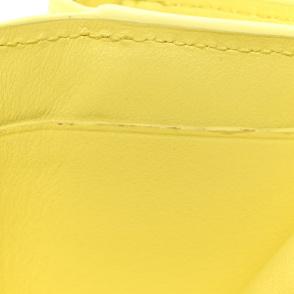 Bottega Veneta Nappa Intrecciato Tri-Fold Wallet Yellow 9 of 14