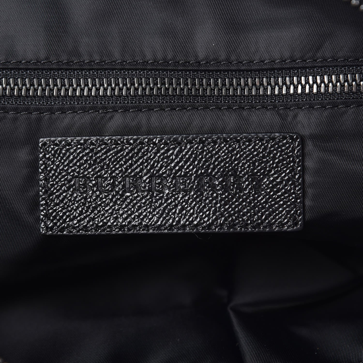 Burberry Nylon Jacquard Beat Check Sundorine Messenger Bag Black 6 of 8