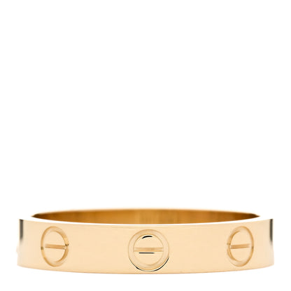 Cartier 18K Yellow Gold 3.5mm LOVE Wedding Band Ring 54 6.75 3 of 4