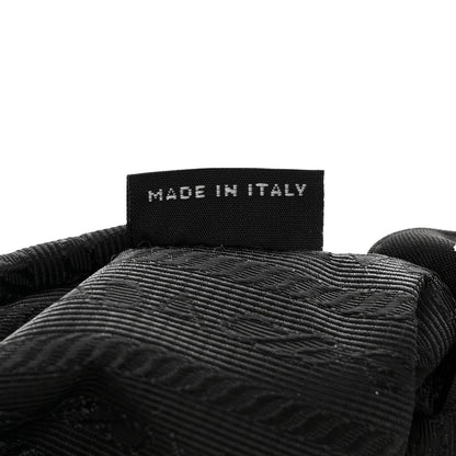 Prada Tessuto Nylon Saffiano Mini Re-Edition 2005 Bag Black 7 of 11
