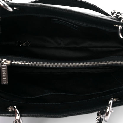 Chanel Caviar Quilted Grand Shopping Tote GST Black 5 of 8