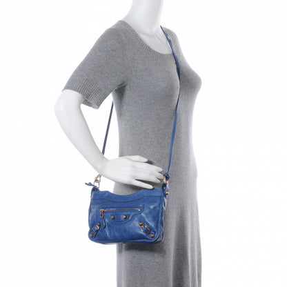 Balenciaga Agneau Giant 12 Rose Gold Hardware Hip Bleu Cobalt 2 of 9