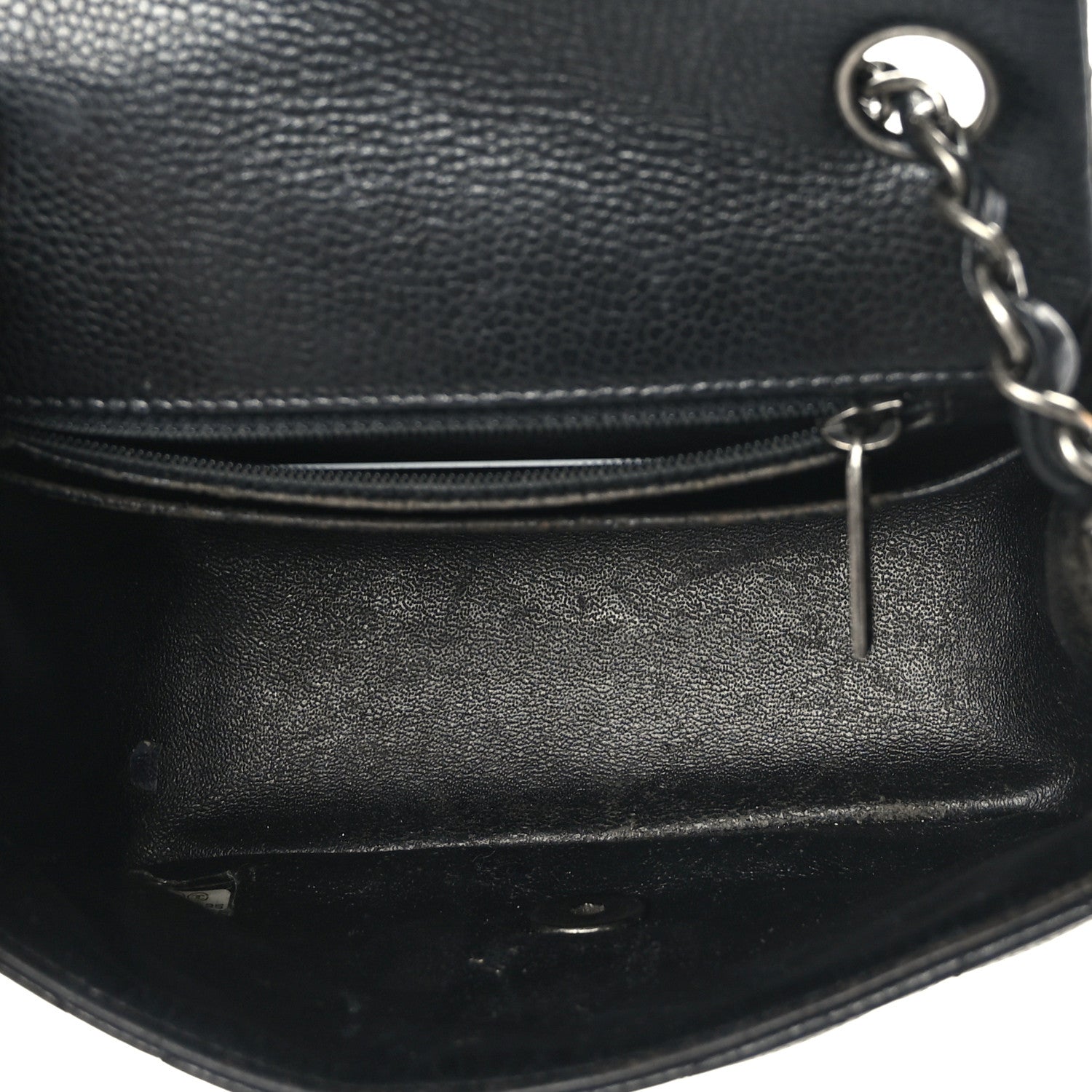 Chanel Caviar Quilted Mini Square Flap Black 5 of 10