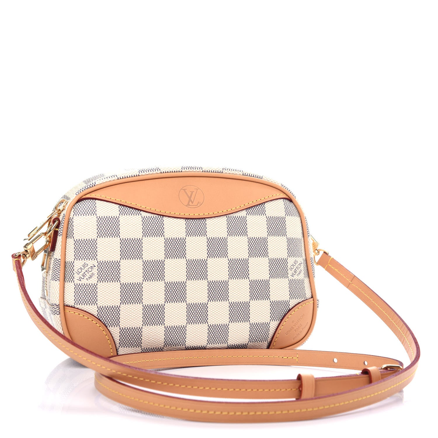 Louis Vuitton Damier Azur Mini Deauville 3 of 9