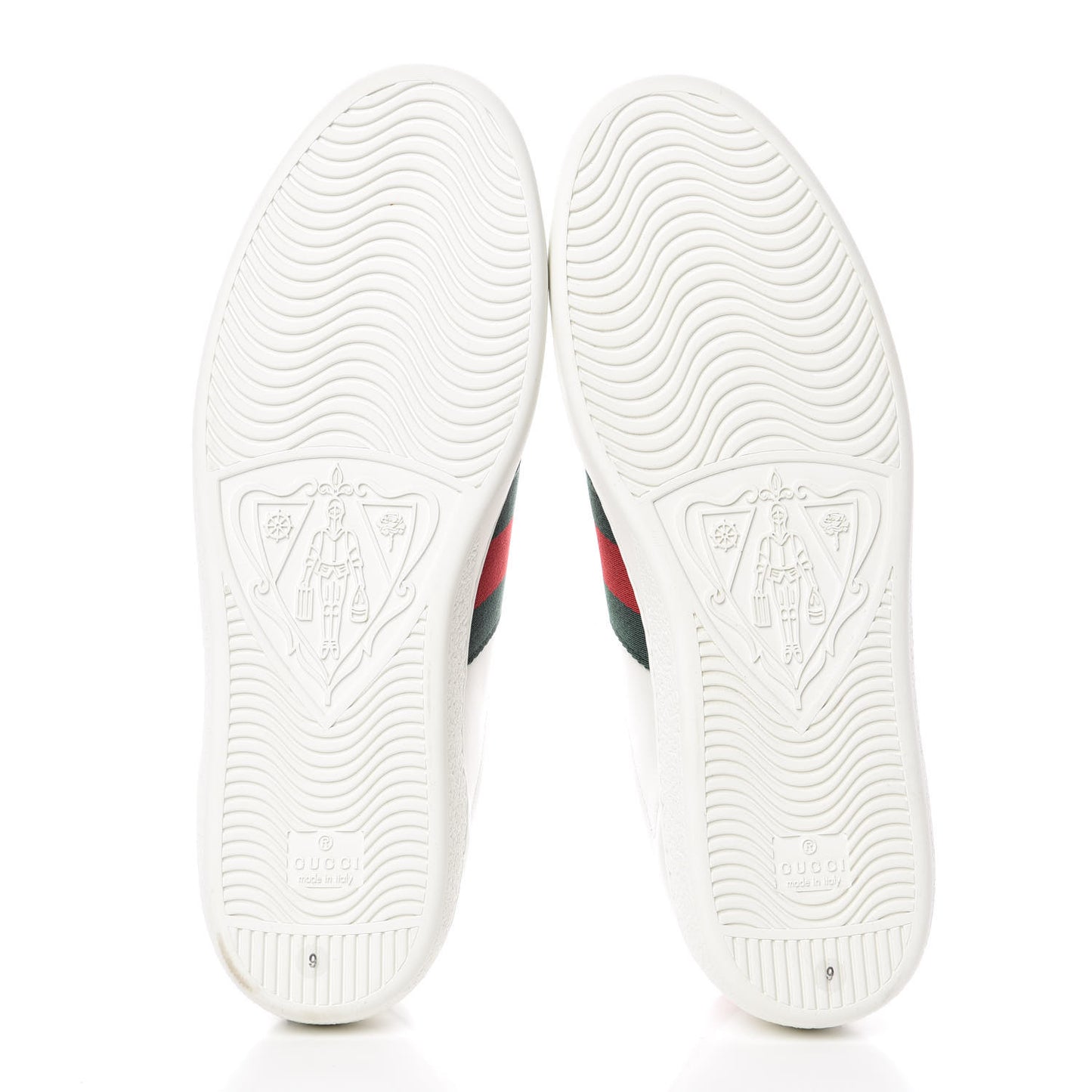 Calfskin Ayers Web Kingsnake Embroidered Mens Ace Sneakers 9 Green Red