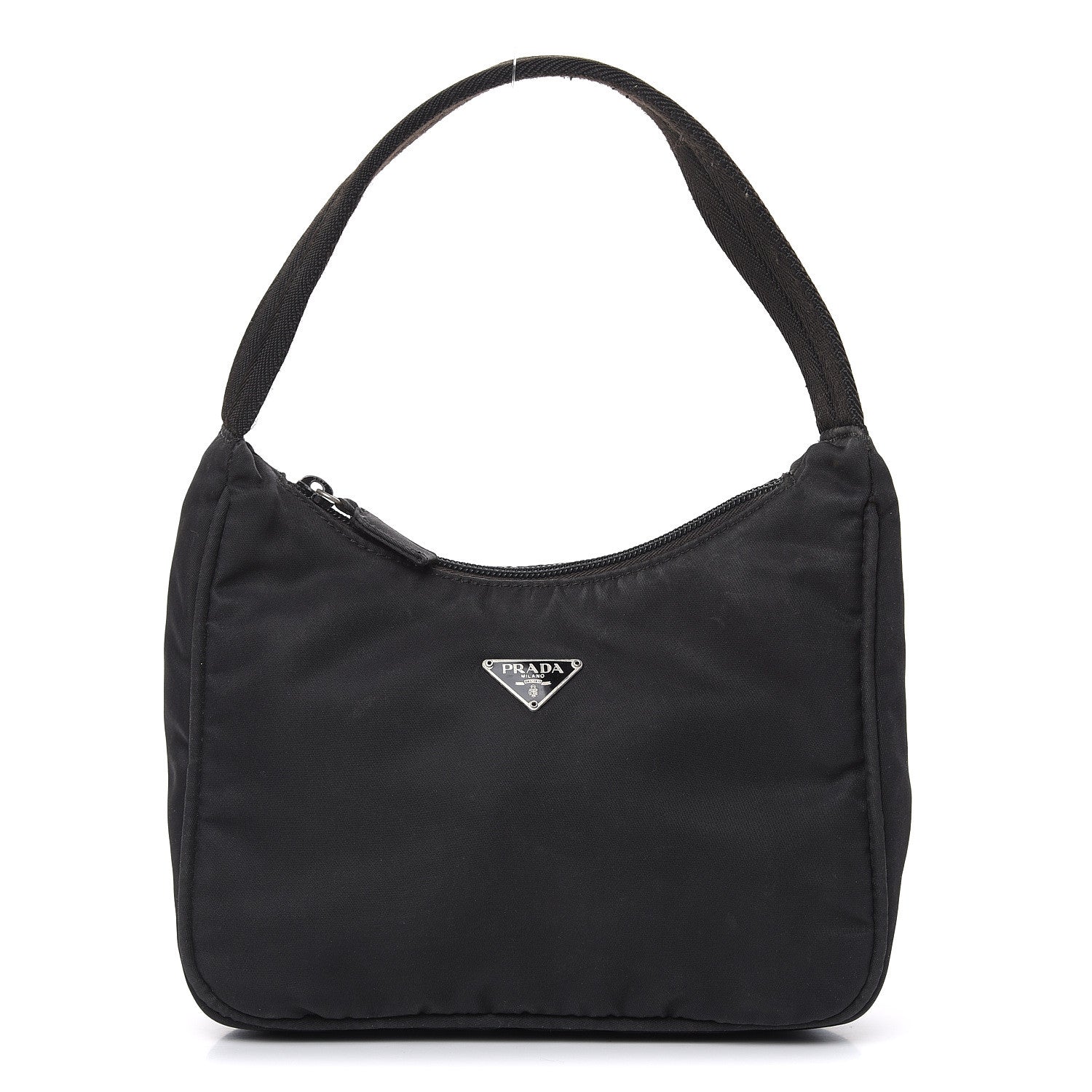 Prada Tessuto Nylon Hobo Black 1 of 16