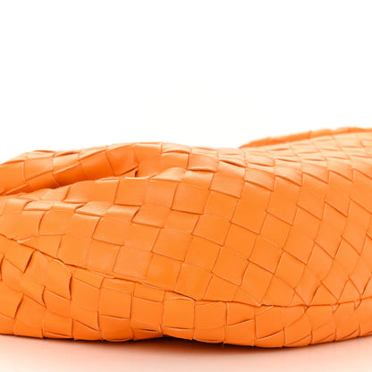 Bottega Veneta Nappa Intrecciato Teen Jodie Hobo Tangerine 9 of 10