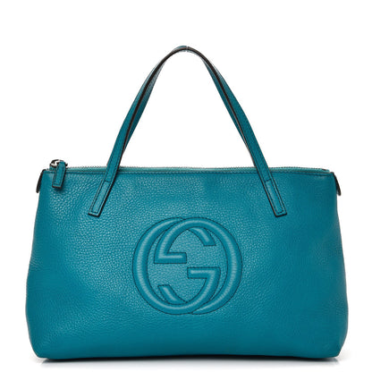 Gucci Cellarius Calfskin Children's Soho Shoulder Bag Deep Cobalt 1 of 12