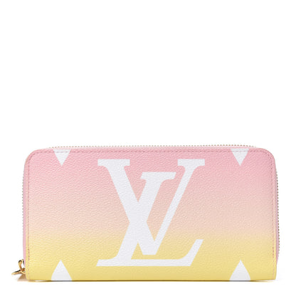Louis Vuitton Monogram Giant By The Pool Zippy Wallet Light Pink 1 of 7